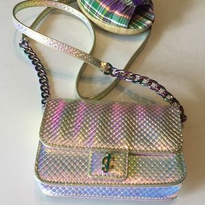 EUC 🍇 Metallic mini crossbody bag JUICY!